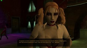 Vampire The Masquerade - Bloodlines. Жанетт Я мурашки по спине в кромешной темноте