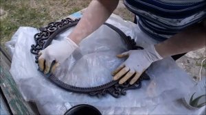 РАМКА ДЛЯ ЗЕРКАЛА СВОИМИ РУКАМИ