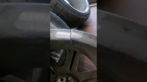 бывает и такое сварка АРГОНОМ ремонт литых дисков