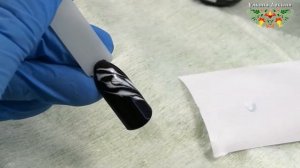 Витраж на ногтях, интересный дизайн ногтей, мастер-класс от Ульяны Лобыня