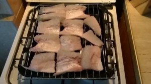 Разделанный кусковой судак сухого посола