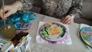 "Батик первые шаги" Роспись по ткани в свободной технике
