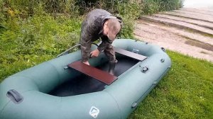 Гребная лодка под мотор КОВЧЕГ Лоцман Профи 280,Спасательный жилет.Rowing boat under the motor ARK