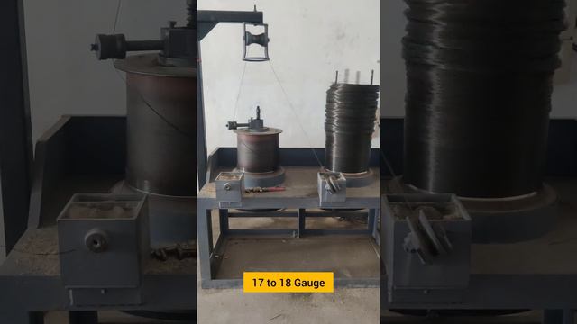 हिंदी में बाइंडिंग वायर without Annealing process 12 to 18 Gauge binding Wire making machine смотреть онлайн