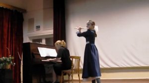 Ж. Металлиди "Танец Мальвины", Котенко Алла - флейта, Николаенко Ольга - фортепиано (12. 2013г.)