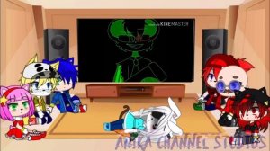 Sonic Characters React To Piggy Memes +Bunny Part 2 Gacha Club Special 701 Subscribers