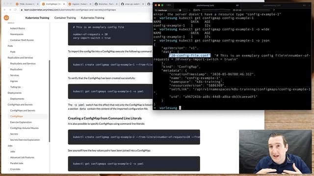 Kubernetes Training #38 | Kubernetes · ConfigMaps & Secrets – Introduction & ConfigMaps Part 1