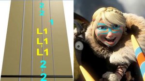 How to Train Your Dragon - Romantic Flight on Violín【How to play tutoria】【TAB Violin】【Manukesman】