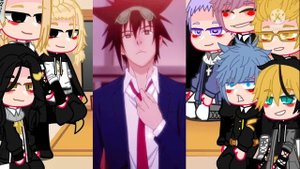 Tokyo Revengers react to Takemichi's Future as Jin Mori??? []Lazy?[] []Short like Me and Mikey??[]