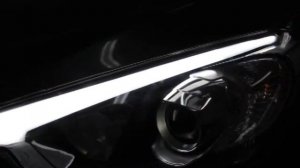 Изготовление ДХО в штатную ресничку KIA Cerato (3rd generation)