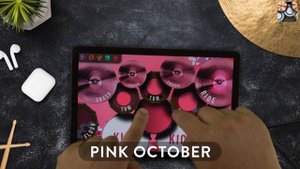 REAL DRUM:Kit Pink October