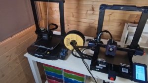 Ender3 v3 se VS Anycubic kobra 2 benchy off