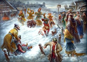 Зимние святки.