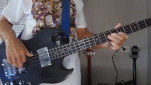 Epiphone EB-0/EB-3 Bass Guitar Custom Shop Pickups Stereo Wiring Demo