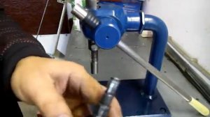 Реечный пресс запрессовка подшипников на коленчатый вал  бензоинструмента