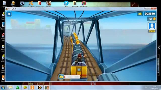 Сабвей Серф(обзор игры) смотреть онлайн