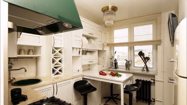 Маленькая кухня.Идеи дизайна.Дизайн кухни. смотреть онлайн