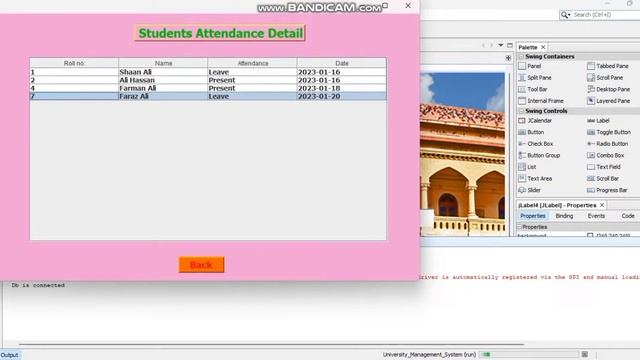 University Management System (JAVA | NETBEANS 8.2) смотреть онлайн