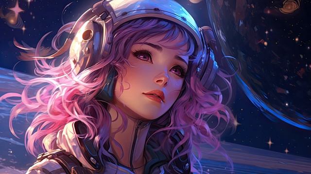 LoFi Journey Through the Milky Way ? Beats to Relax/Study/Work смотреть онлайн