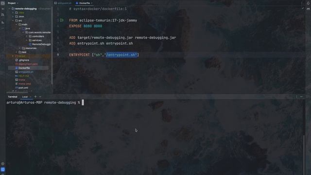 Java remote debugging with docker container | IntelliJ смотреть онлайн