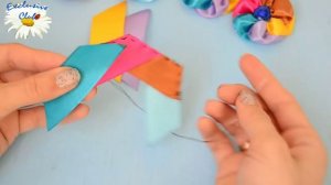 ЛЁГКИЕ ЗАКОЛКИ из ЛЕНТ / ЦВЕТЫ из АТЛАСНЫХ ЛЕНТ Своими Руками