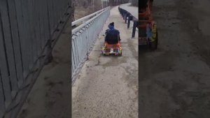 Детская машинка из гироскутера или сигвея.