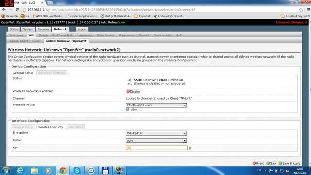 OpenWrt Wireless Client