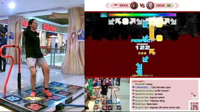 Rifka (INDONESIA) vs. Luisa (BRAZIL) | PUMP IT UP PHOENIX - Friendly Online Matching (2023/01/13) смотреть онлайн