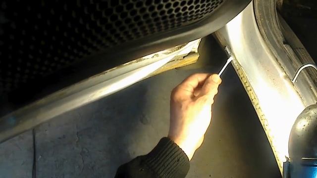 Самый надёжный способ законсервировать пороги на долгиедолгие годы на Шеви Нива.