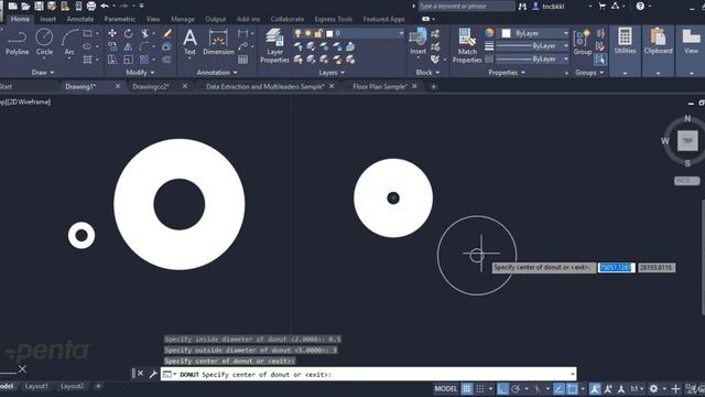 17 Donut AUTODESK AUTOCAD 3D DRAWING TECHNIQUES смотреть онлайн