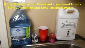 How to Check and Add Engine Coolant in Mercedes Benz C300 W205 W206 and E300 W213