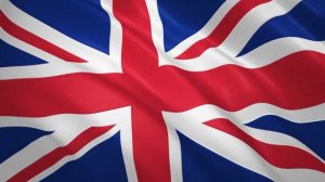 Развевающийся флаг Великобритании / Waving Flag of United Kingdom