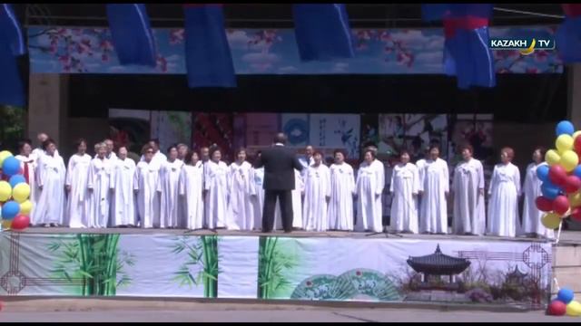 German Kim (VEKS) Korean Folk Choir "Rodina" ("Homeland") in Almaty смотреть онлайн