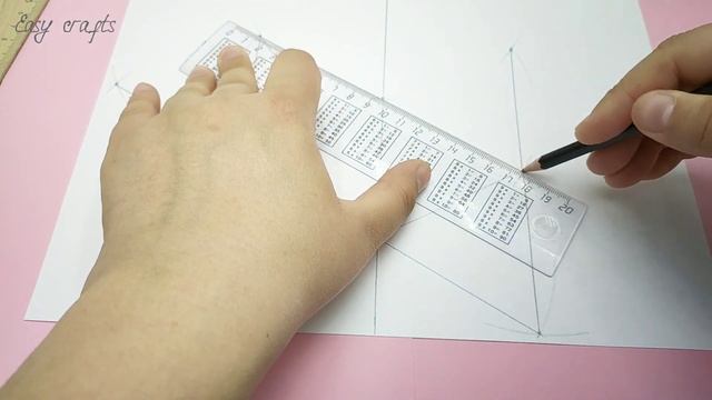 Октаэдр из бумаги / Как сделать октаэдр из бумаги / Объемные геометрические фигуры / Октаэдр