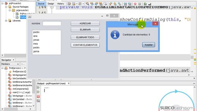 NETBEANS - MANEJO DE JLIST смотреть онлайн