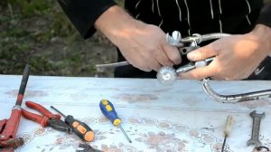Как разобрать переключатель для душа
