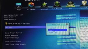 Как включить Ultra Fast Boot в BIOS на компьютере