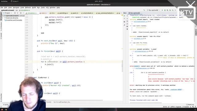 Rust #5: Multi-threading w/channels + methods that consume the object ? смотреть онлайн