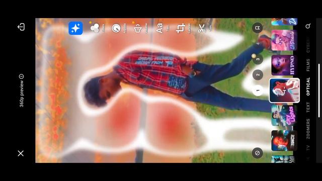 Instagram viral Trending reels video editing |Sky light effect | Sky colour change video editing |
