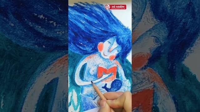 Урок 5. Сказки масляной пастелью: фактура