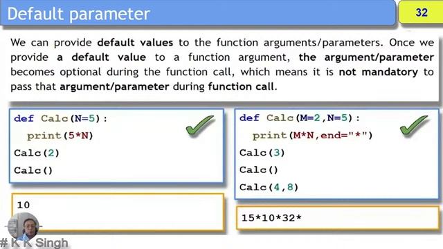 EpCS-8: User Defined Functions (Return values)