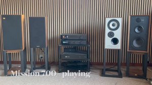 Mission 700 vs. Wharfedale Linton 85th Heritage soundtest