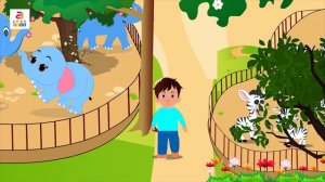 Zoo Song For Children | Baby Songs & Nursery Rhymes | Learning Songs For Kids | By Super Kids