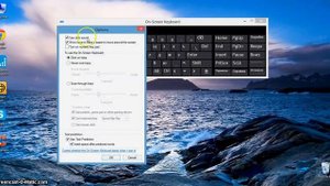 Как отключить звук экранной клавиатуры Windows 8