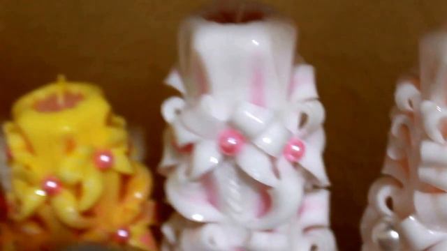 Резные свечи ко Дню Влюбленных и к 8 Марта (Часть 1) смотреть онлайн