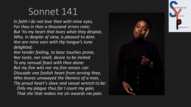 The Dark Lady Sonnets - Sonnet 141 смотреть онлайн