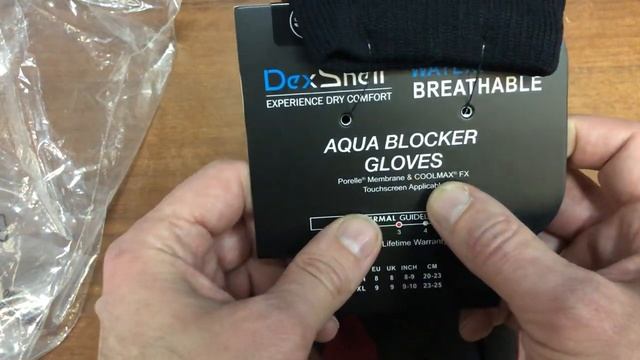 Перчатки водонепроницаемые DexShell Aqua Blocker Gloves DG9928 - Обзор и распаковка