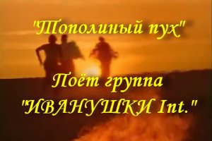 Тополиный пух