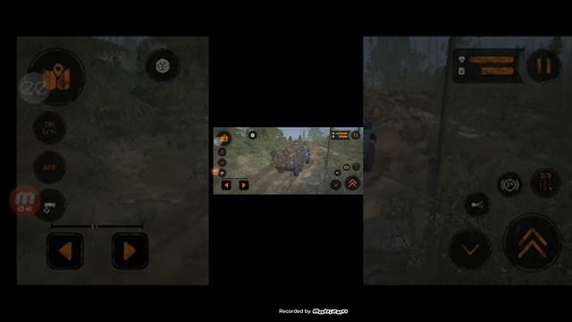 как проехать блокпост если вам с брёвнами в Mudrunner