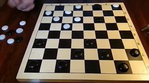 Урок 137. Русские шашки, удар Томашевского